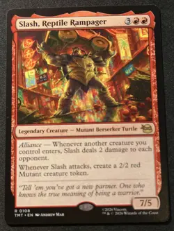 Slash, Reptile Rampager - TMT - MTG - NM - EN - 0108 - Image 1