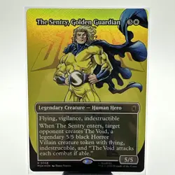 The Sentry, Golden Guardian - 358 - MTG: Marvel Super Heroes - Borderless - FOIL - Image 1