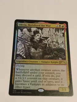 FOIL SKETCH Olivia, Mobilized for War- Secret Lair: Artist Series: Livia Prima - Image 2