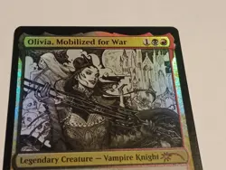 FOIL SKETCH Olivia, Mobilized for War- Secret Lair: Artist Series: Livia Prima - Image 4