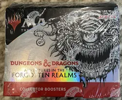 MTG Dungeons & Dragons ADVENTURES IN THE FORGOTTEN REALMS Collector Box English 630509982721 - Image 1