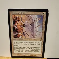 MTG Card - 1x Delaying Shield - Odyssey - LP/MP - Vintage - Magic The Gathering - Image 1
