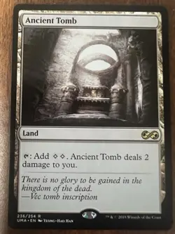 Ancient Tomb Ultimate Masters Regular #236 NM WOTC 2018 Magic the Gathering - Image 1
