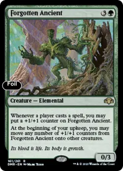 Forgotten Ancient [Dominaria Remastered] NM Foil - Magic - Image 1