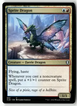 Sprite Dragon 852 Commander Legends: Battle for Baldur's Gate Uncommon NM - Image 1