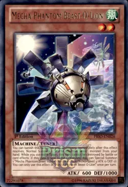1st ed Mecha Phantom Beast O-Lion rare PRIO-EN026 Yugioh - Image 1
