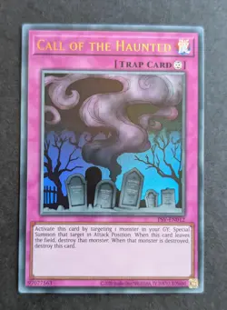 Yugioh Call of the Haunted PSV-EN012 Ultra Rare 25th Anniversary Near Mint - Image 1