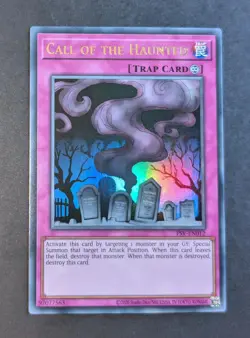 Yugioh Call of the Haunted PSV-EN012 Ultra Rare 25th Anniversary Near Mint - Image 2