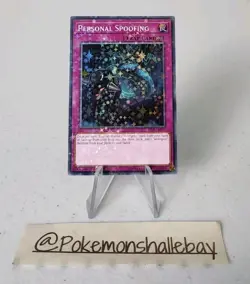 Personal Spoofing SP18-EN049 *NM* 1st Edition Starfoil Rare Yugioh Card - Image 1