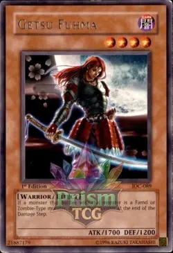 1st ed Getsu Fuhma rare IOC-089 Yugioh - Image 1