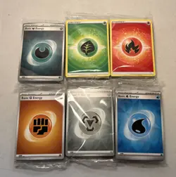 (6x) Sealed Pokemon TCG Packs of Energy Cards - Image 1