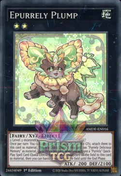 1st ed Epurrely Plump super rare AMDE-EN016 Yugioh - Image 1