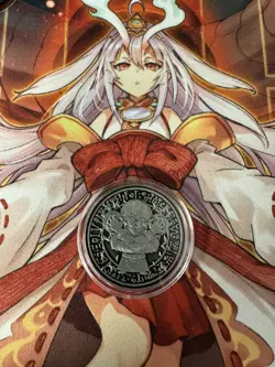 Yu-Gi-Oh! YCS Pre-Reg Coin - Silver Jinzo - Image 1