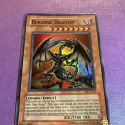 Yu-Gi-Oh Berserk Dragon DCR-019 Super Rare Near Mint - Image 1