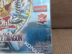 YuGiOh Legend of Blue Eyes White Dragon 25th Booster Box/LOB - NEW/Sealed U/L - Image 2
