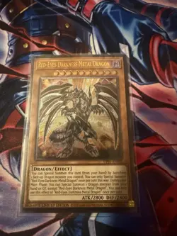 Red-Eyes Darkness Metal Dragon YGO Yu-Gi-Oh! UP01 Ultimate Rare NM - Image 1