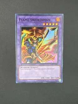 NM Yugioh Flame Swordsman LOB-EN003 Legend of Blue Eyes 25th Anniversary - Image 3