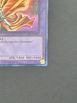 NM Yugioh Flame Swordsman LOB-EN003 Legend of Blue Eyes 25th Anniversary - Image 5