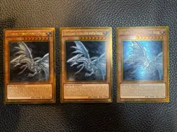 YuGiOh German - Blue-Eyes Alternative White Dragon MVP1-DEG46 (Gold Rare)(NM)X 3 - Image 1