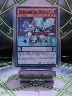 DOCS-EN025 Majespecter Cat - Nekomata Super Rare 1st Edition YuGiOh Card - Image 1