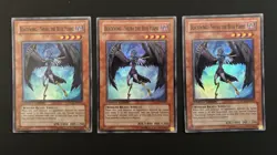Konami Yu-Gi-Oh! Blackwing - Shura the Blue Flame RGBT-ENPP2 Limited Ed Foil x3 - Image 1