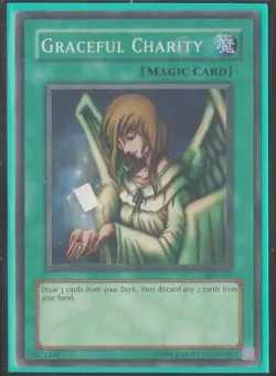 Yu-Gi-Oh! Graceful Charity SDP-040 ENG Unlimited - Image 1