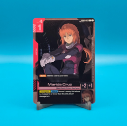 Marida Cruz - Gundam Card Game #GD01-093 - GD01 - NM Foil Newtype Rising Single - Image 1