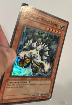 Yugioh - Zaborg the Thunder Monarch AST-023 1st Edition - Ancient Sanctuary MP - Image 2