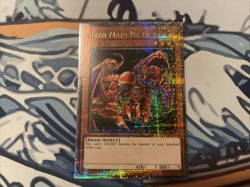 Yugioh Gren Maju Da Eiza Quarter Century Secret Rare RA04-EN124 Near Mint - Image 1