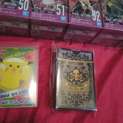 One Piece Pokemon seal dass Set Mini Figure Set Card - Image 3