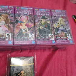 One Piece Pokemon seal dass Set Mini Figure Set Card - Image 4