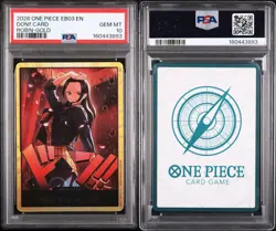 2025 ONE PIECE EB03 ENGLISH NICO ROBIN-GOLD DON!! CARD PSA 10 - Image 3