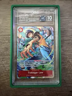 Trafalgar Law Alt Art Op14-009 One Piece Card TAG 10 - Image 1
