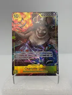 One Piece Charlotte Linlin OP03-114 SR AA Pillars of Strength Alt Art NM - Image 2