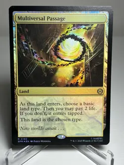 2025 MAGIC The Gathering Multiversal Passage Marvel's Spider-Man Foil - Image 1