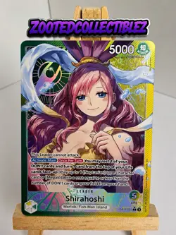 Shirahoshi OP11-022 Alt Art Holo Foil Leader - One Piece TCG - Image 1