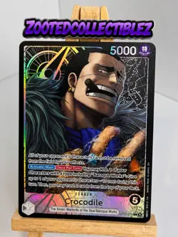 Crocodile OP14-079 (Alternate Art) OP14-079 The Azure Sea's Seven Foil - Image 3