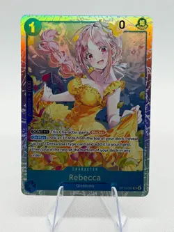 Rebecca SR OP15-053 Adventure on Kami's Island One Piece English CCG - Image 1