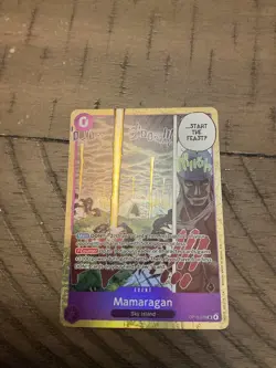 2026 One Piece Adventure on Kami's Island Mamaragan Super Rare #OP15-078 - Image 1