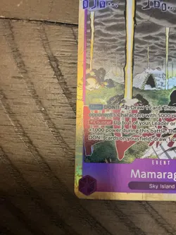 2026 One Piece Adventure on Kami's Island Mamaragan Super Rare #OP15-078 - Image 4