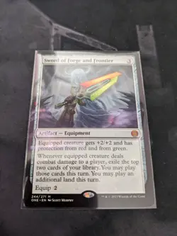 MTG Sword of Forge and Frontier - Phyrexia: All Will Be One LP - Image 1