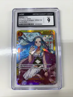 CCG 9 Nefeltari Vivi OP04-118 Secret One Piece Kingdoms Of Intrigue - Image 1