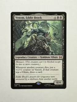 MTG - Venom, Eddie Brock - SPE Marvel's Spider-Man Eternal SDCC 2025 - Image 1