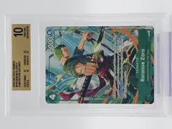 RORONOA ZORO 2026 ONE PIECE PROMOS CONVENTION #P-114 BGS 10 PRISTINE Q1980 - Image 1