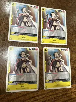 Ran Playset - OP14-114 x4 - The Azure Sea's Seven - One Piece TCG - English NM - Image 1
