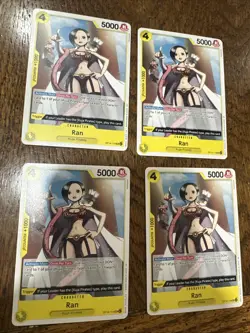 Ran Playset - OP14-114 x4 - The Azure Sea's Seven - One Piece TCG - English NM - Image 2