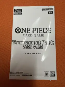 One Piece TCG x1 Store Tournament Pack 2026 Vol 2 ***SEALED*** - Image 1