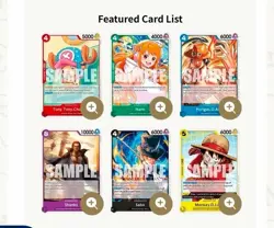One Piece TCG x1 Store Tournament Pack 2026 Vol 2 ***SEALED*** - Image 4