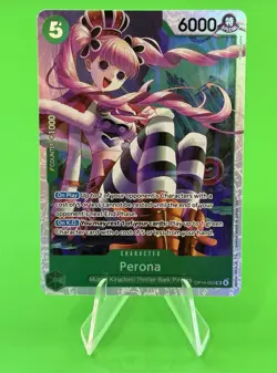 One Piece Series 14 The Azure Sea's Seven Perona OP14-033 SR!!! - Image 1