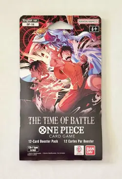 One Piece TCG OP-16 The Time Of Battle Sleeved Booster Packs Lot Of 10 English - Image 3